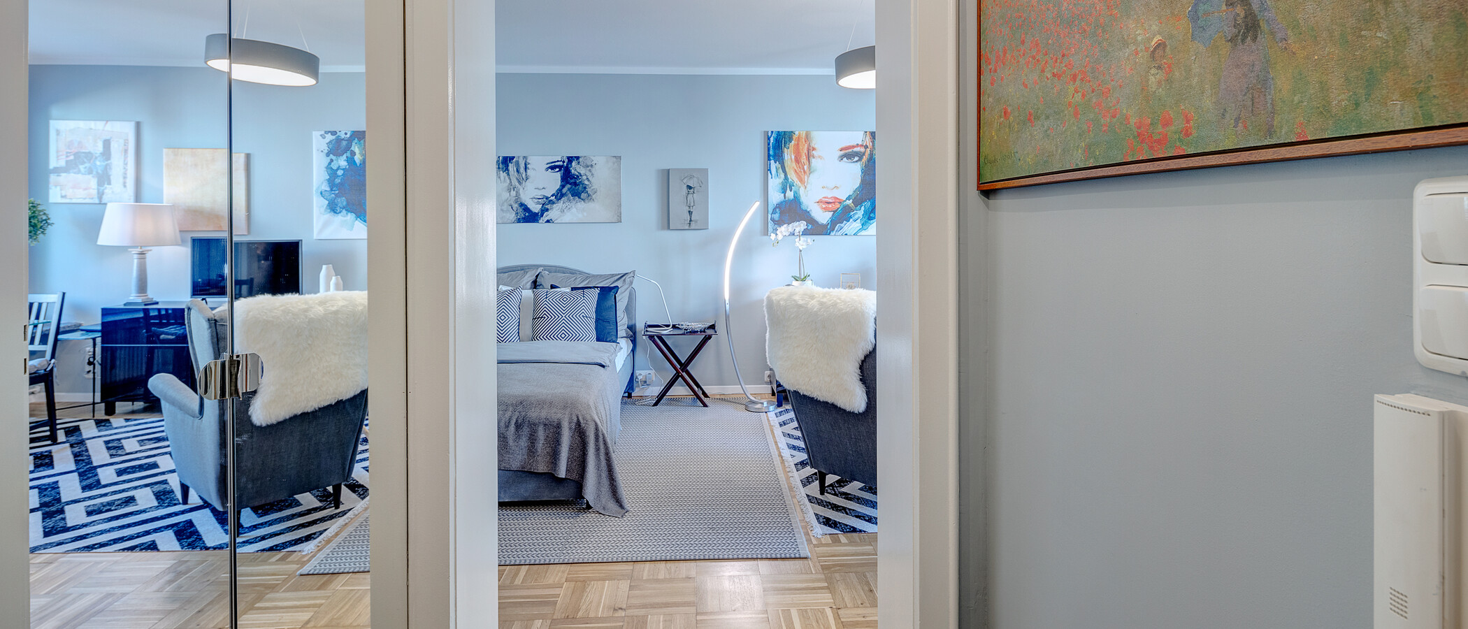 apartamento München Herzogpark 01 pasillo 3384
