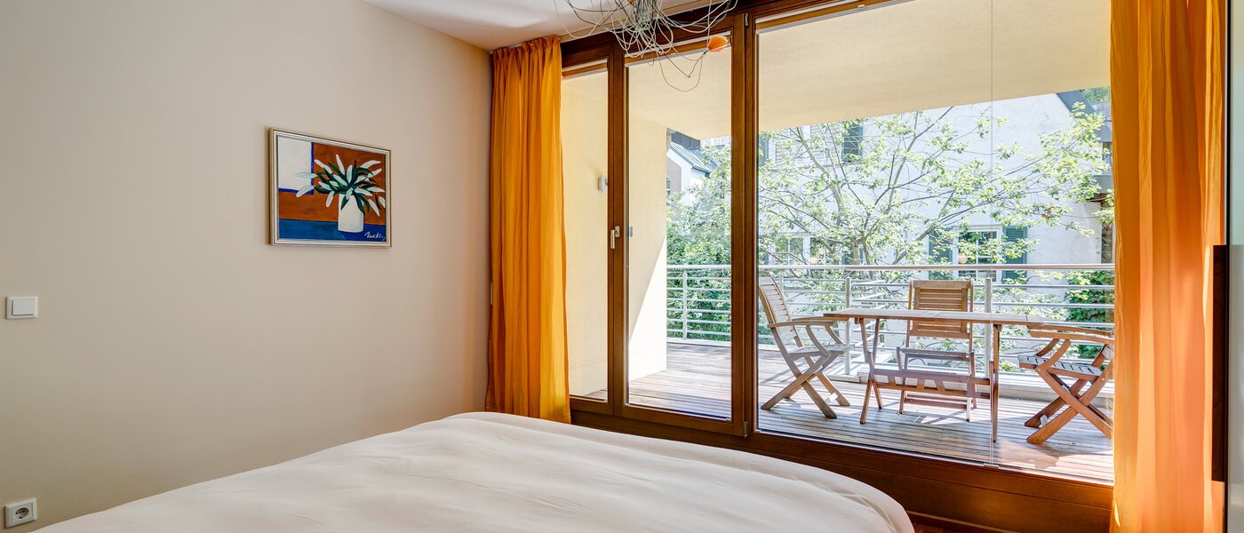 casa pareada München Schwabing (links der Leopoldstraße) 02 2. dormitorio 3396