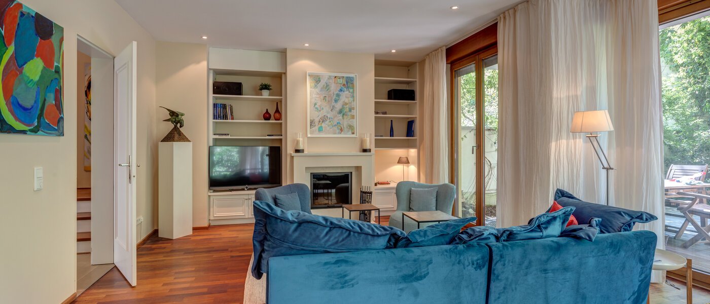 casa pareada München Schwabing (links der Leopoldstraße) 03 zona de día  3396