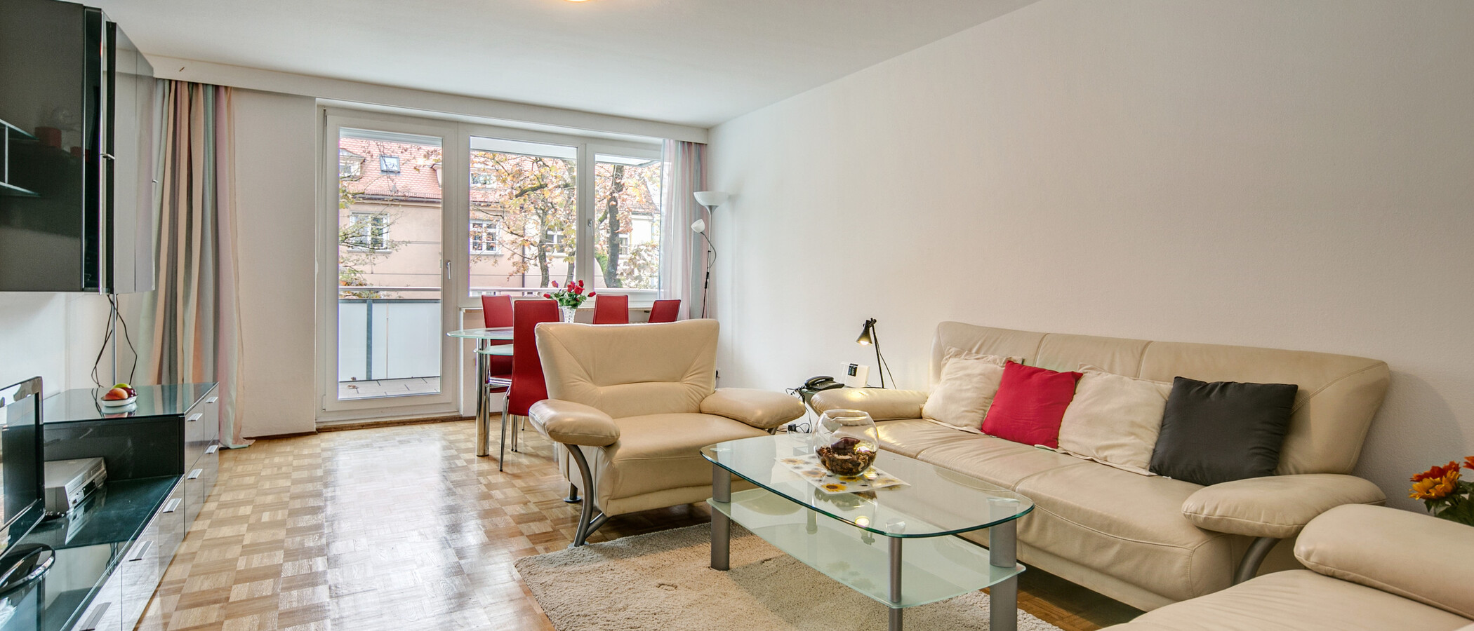 apartamento München Schwabing-Nord (zw. Belgrad- & Leopoldstraße) 01 salón 342