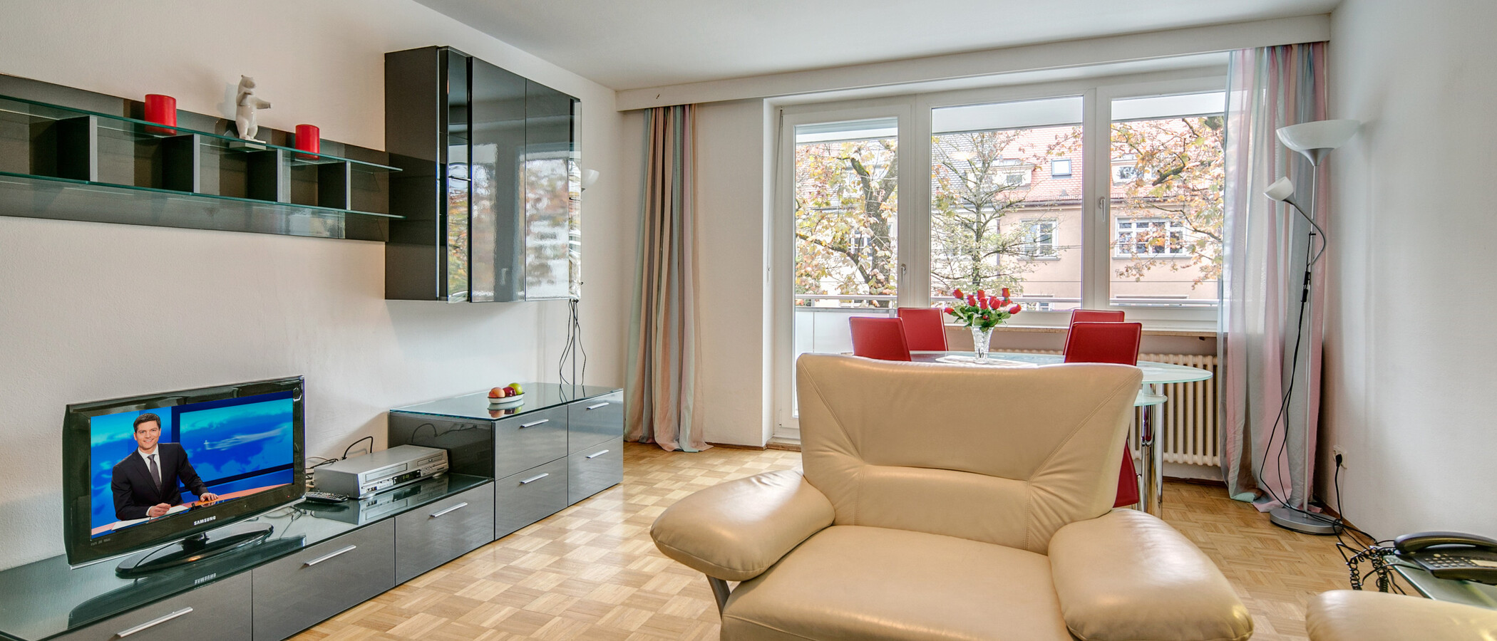 apartamento München Schwabing-Nord (zw. Belgrad- & Leopoldstraße) 03 salón 342