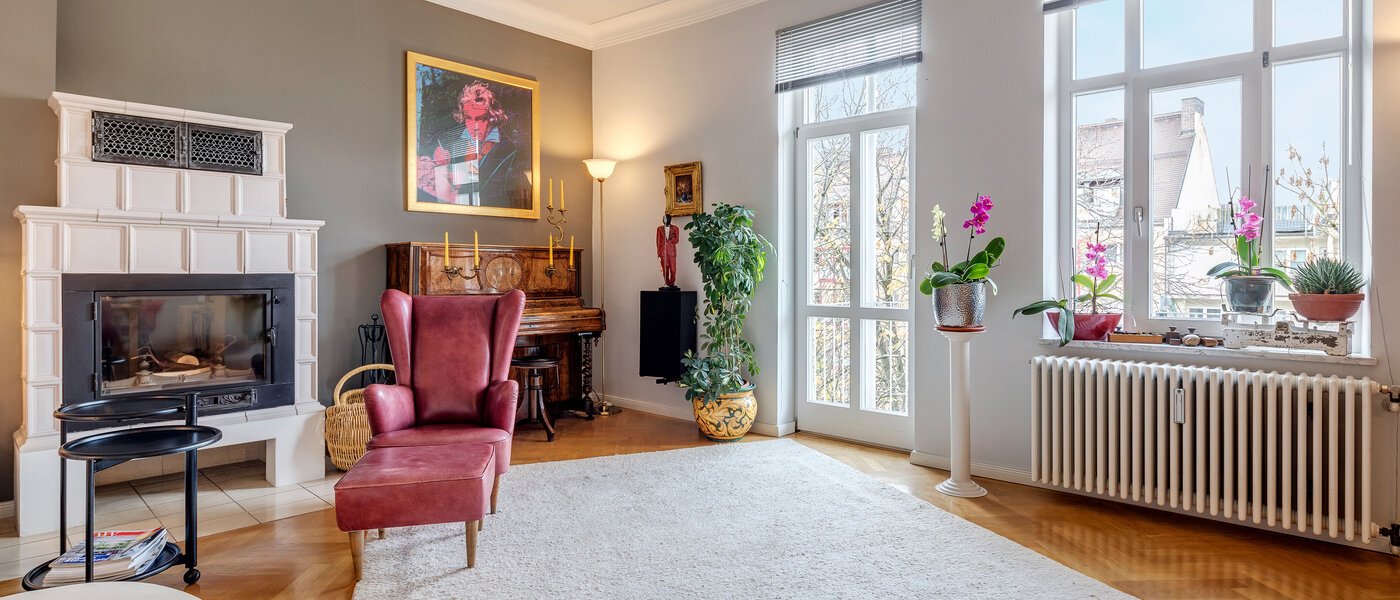 apartamento München Neuhausen 02 salón 3428