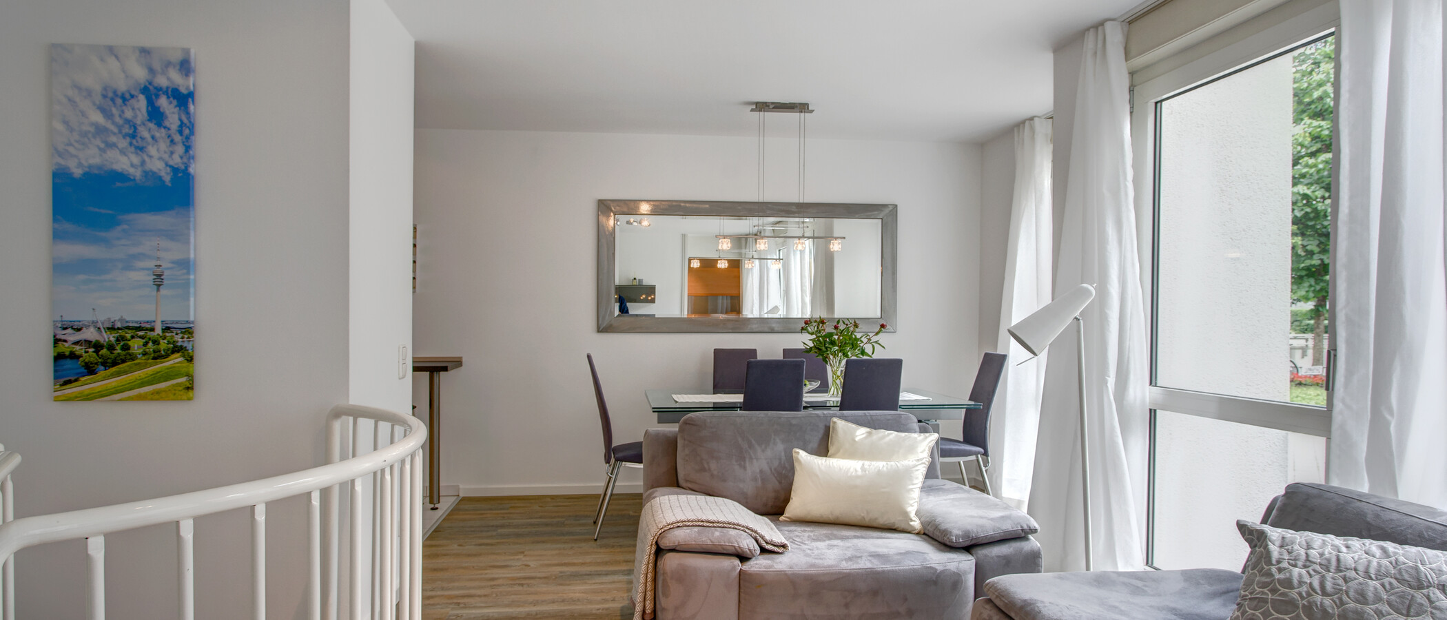 apartamento München Haidhausen 04 salón 3443