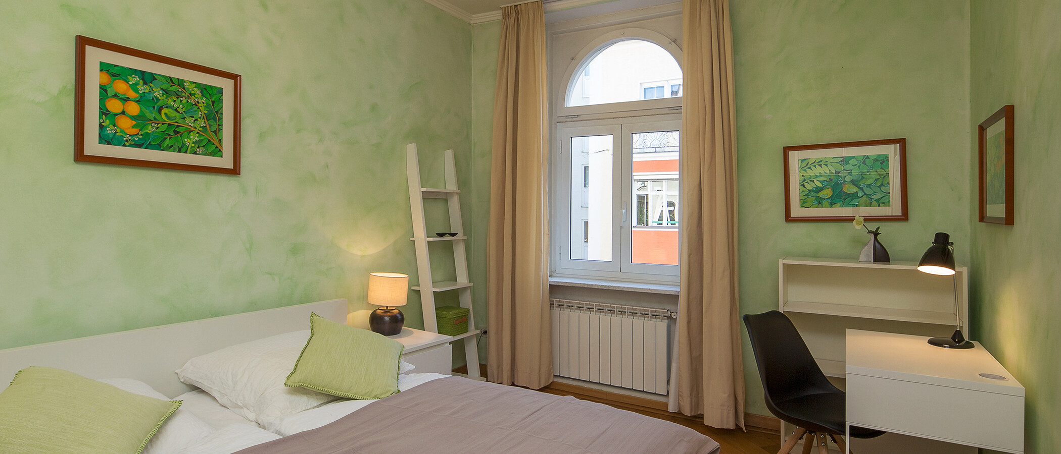 apartamento München Lehel 02 dormitorio 3457