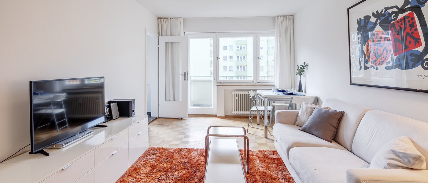 apartamento München Neuhausen 02 zona de día  3464