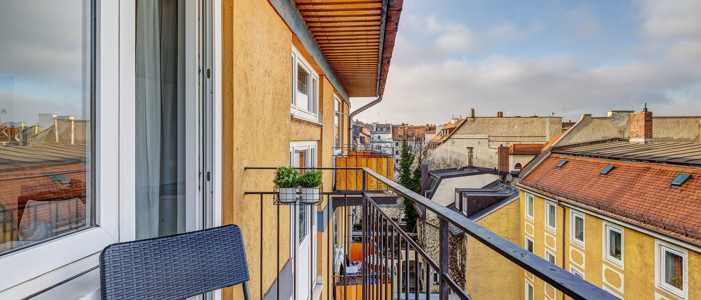 apartamento München Maxvorstadt - Universitätsviertel 02 balcón 3509