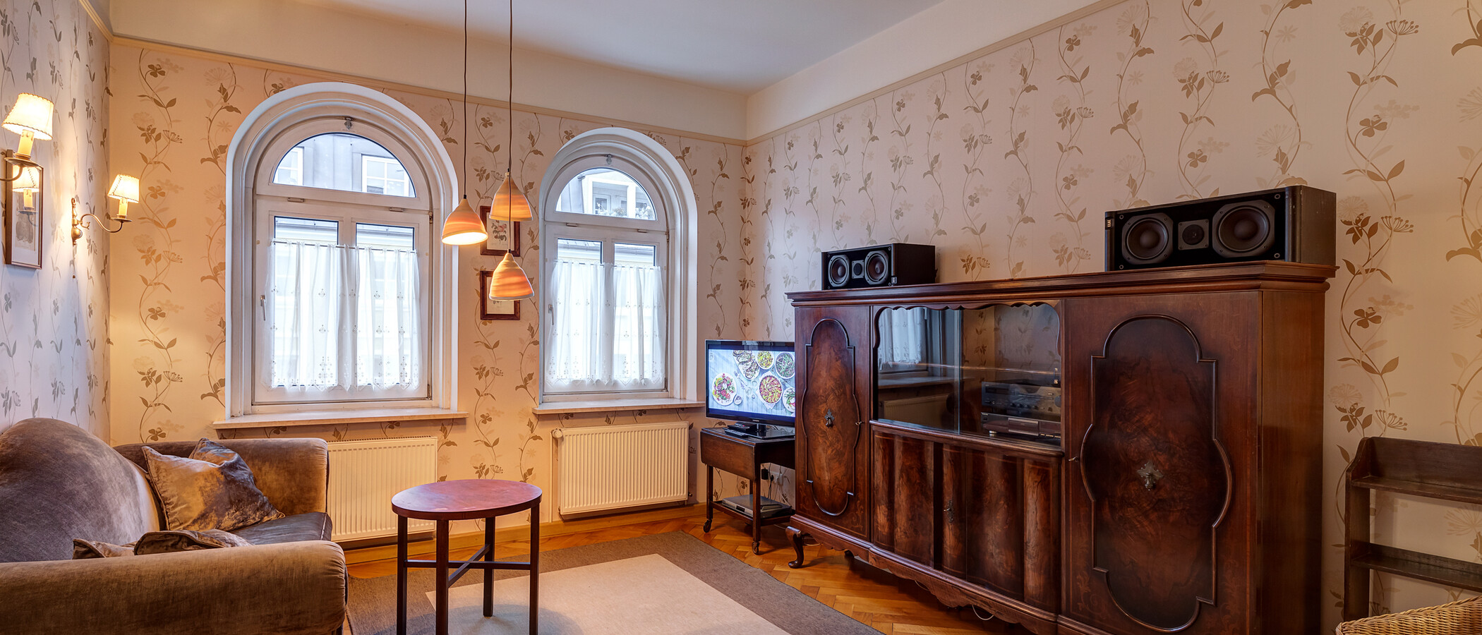 apartamento München Maxvorstadt - Universitätsviertel 02 sala de estar 3560