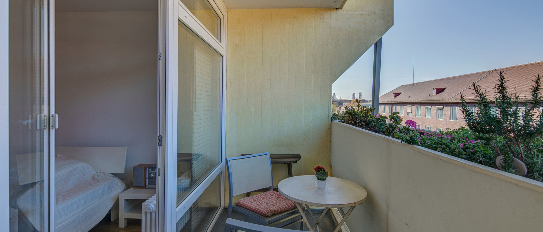 apartamento München Isarvorstadt 02 balcón 3570