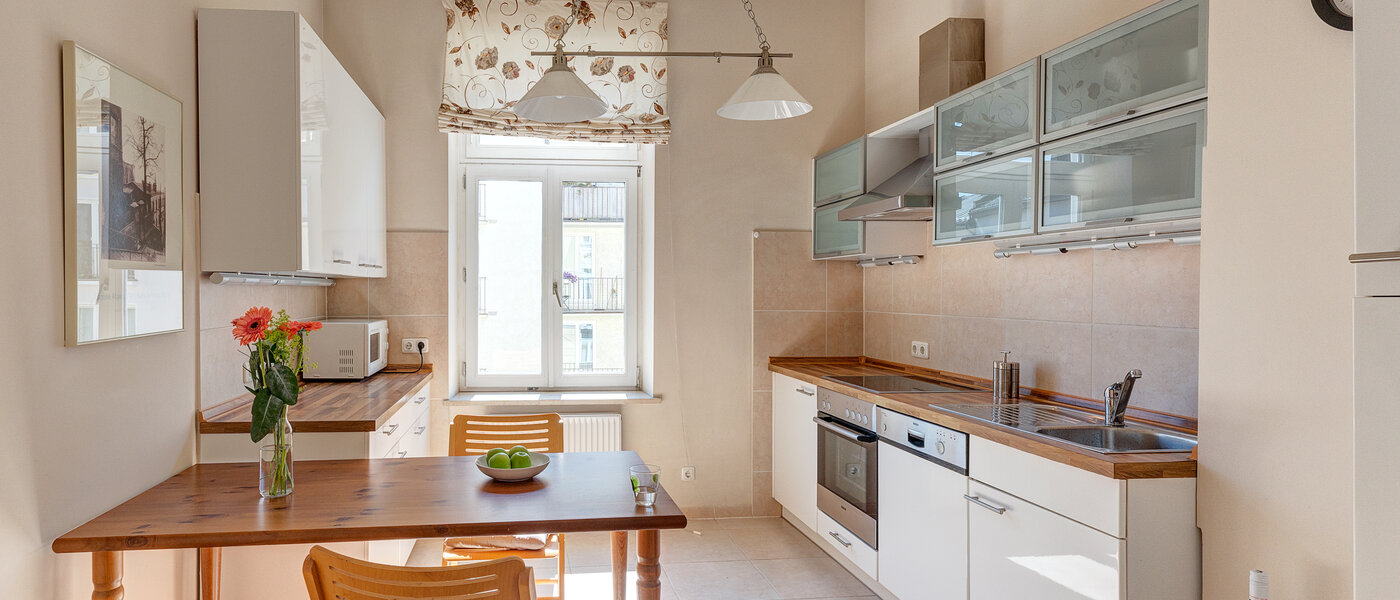 apartamento München Maxvorstadt - Universitätsviertel 01 cocina 3592