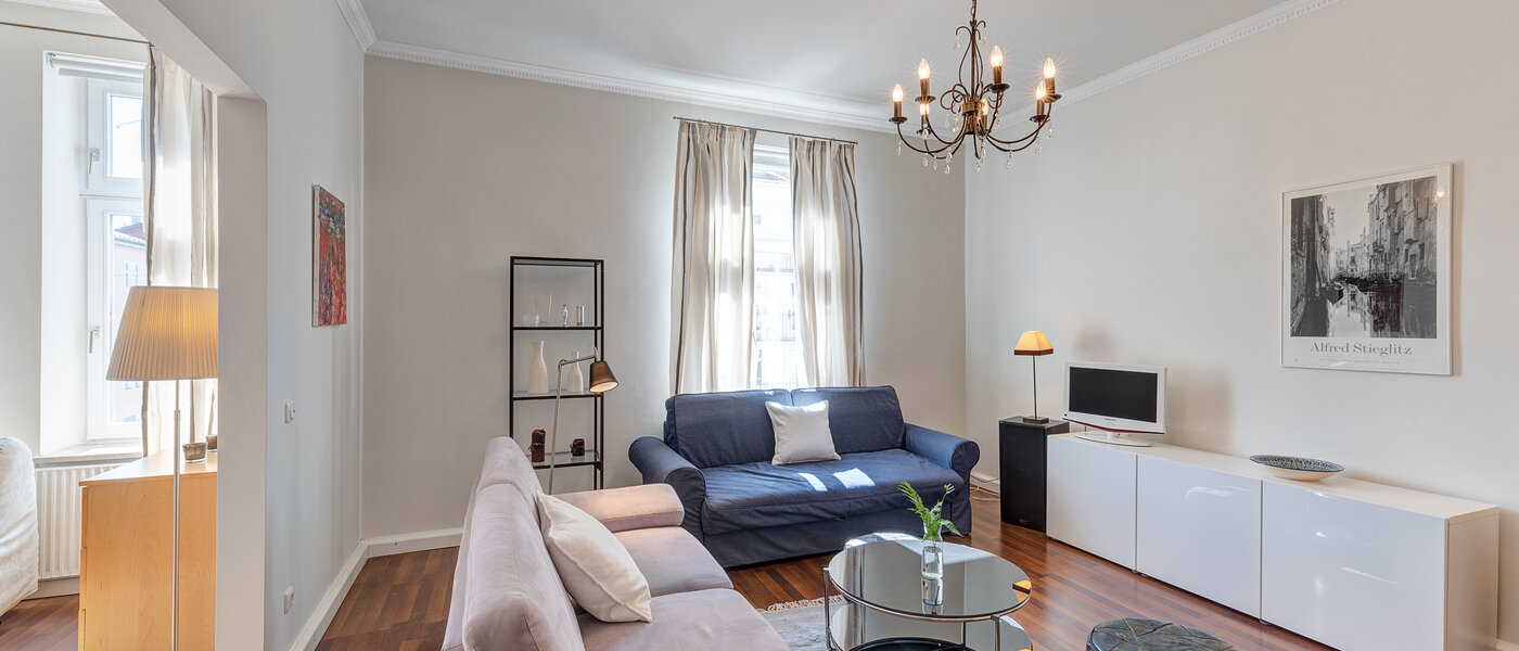 apartamento München Maxvorstadt - Universitätsviertel 01 zona de día  3592