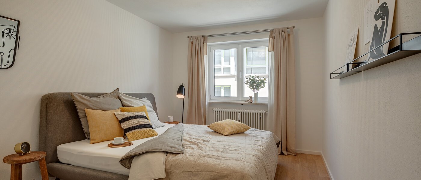 apartamento München Schwabing (rechts der Leopoldstraße) 01 dormitorio 361