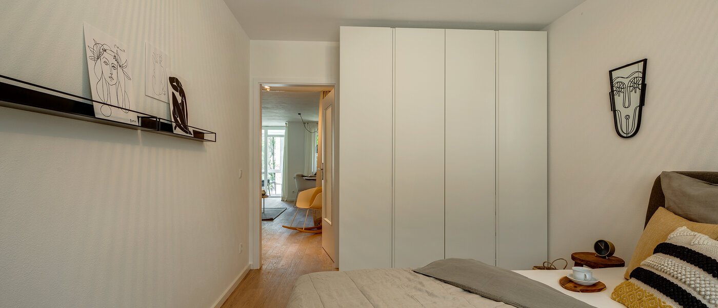 apartamento München Schwabing (rechts der Leopoldstraße) 03 dormitorio 361