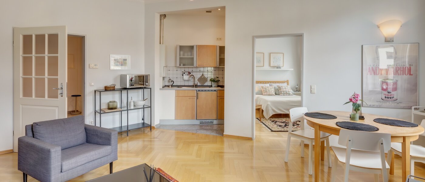 apartamento München Gärtnerplatzviertel 04 zona de día  3613