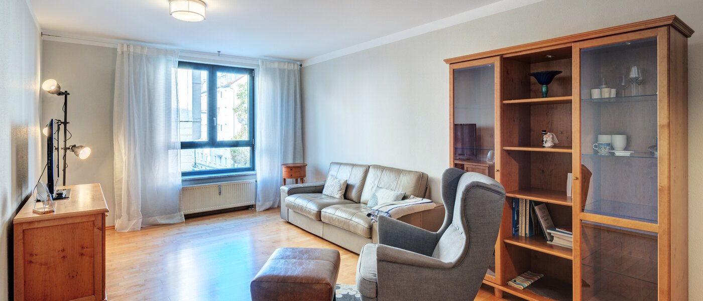 apartamento München Maxvorstadt - Museumsviertel 01 zona de día  3668