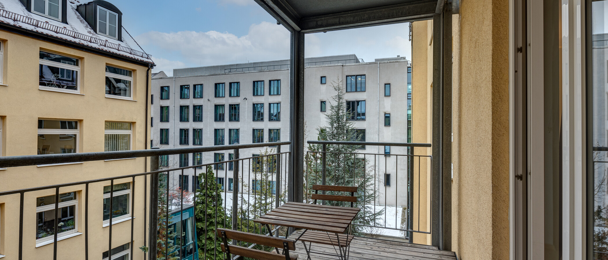 apartamento München Maxvorstadt - Museumsviertel 01 balcón 3669
