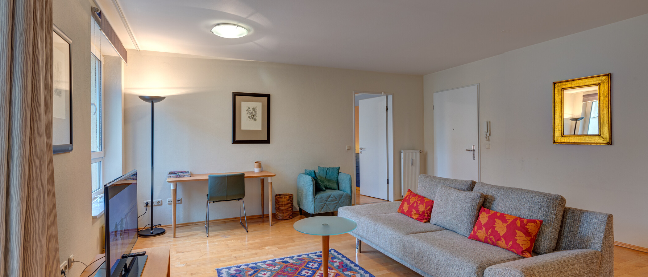 apartamento München Maxvorstadt - Museumsviertel 03 zona de día  3669