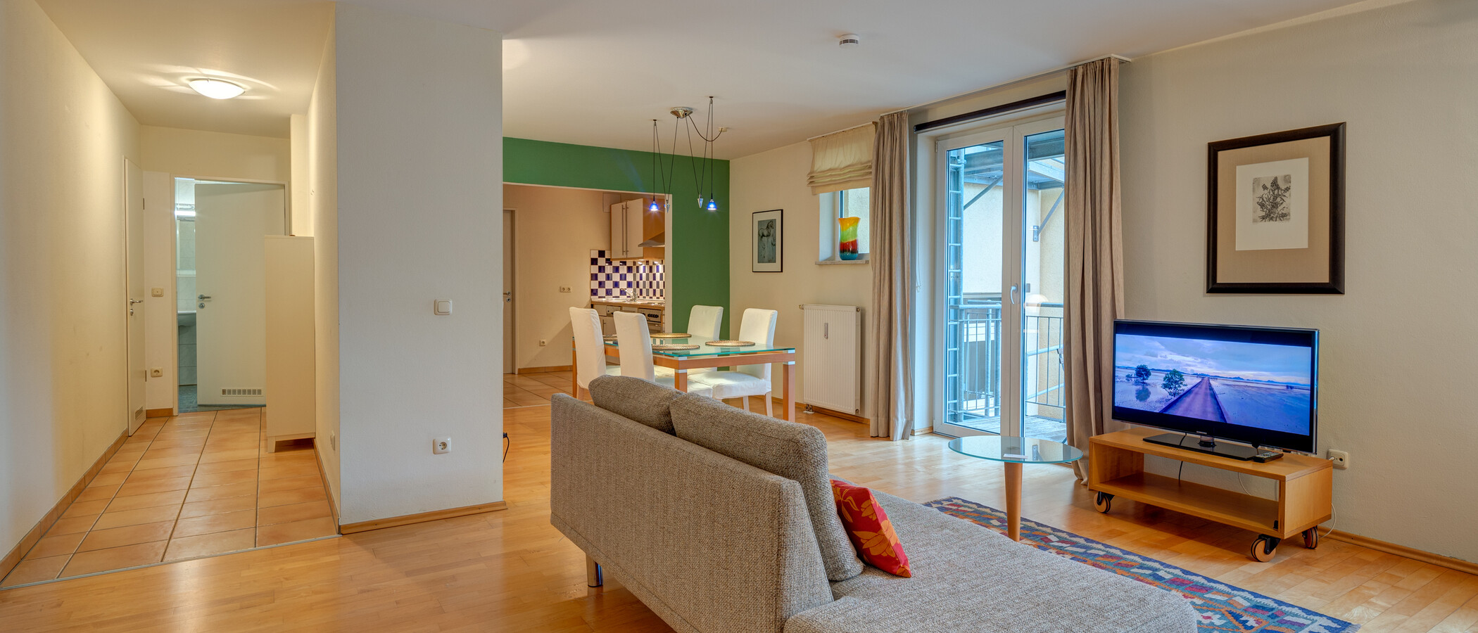 apartamento München Maxvorstadt - Museumsviertel 04 zona de día  3669