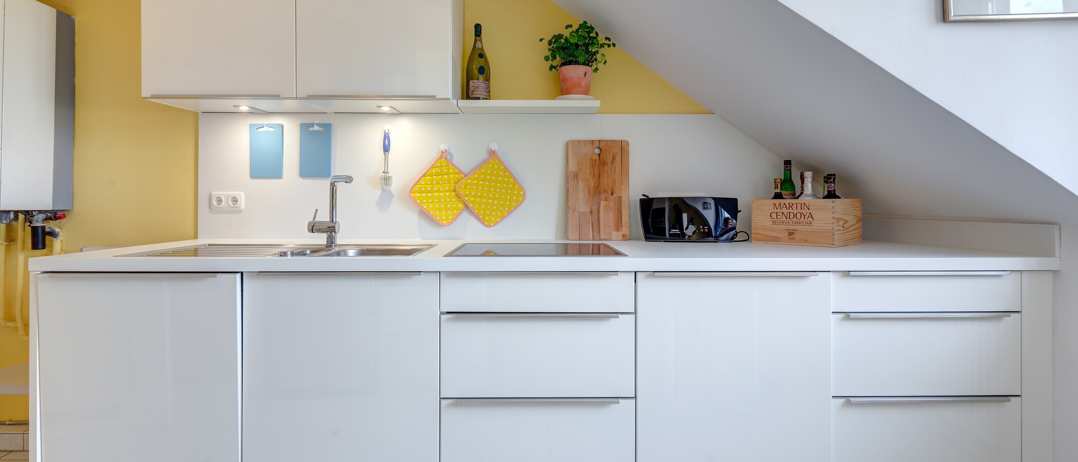 piso con galería München Schwabing (links der Leopoldstraße) 01 cocina 3679