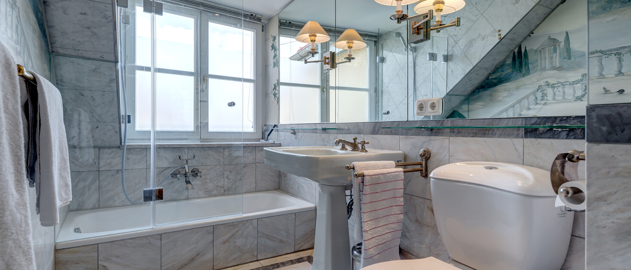 piso con galería München Schwabing (links der Leopoldstraße) 01 baño 3679
