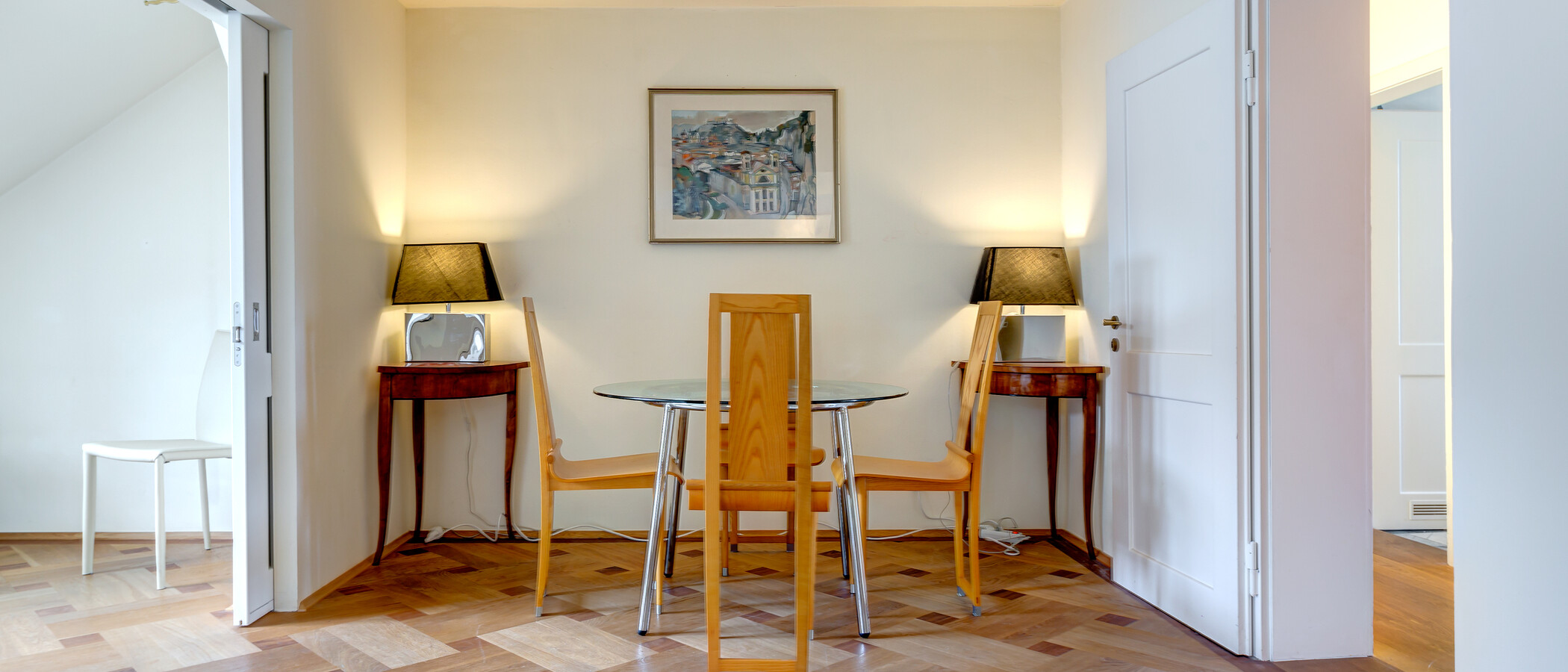 piso con galería München Schwabing (links der Leopoldstraße) 03 pasillo 3679