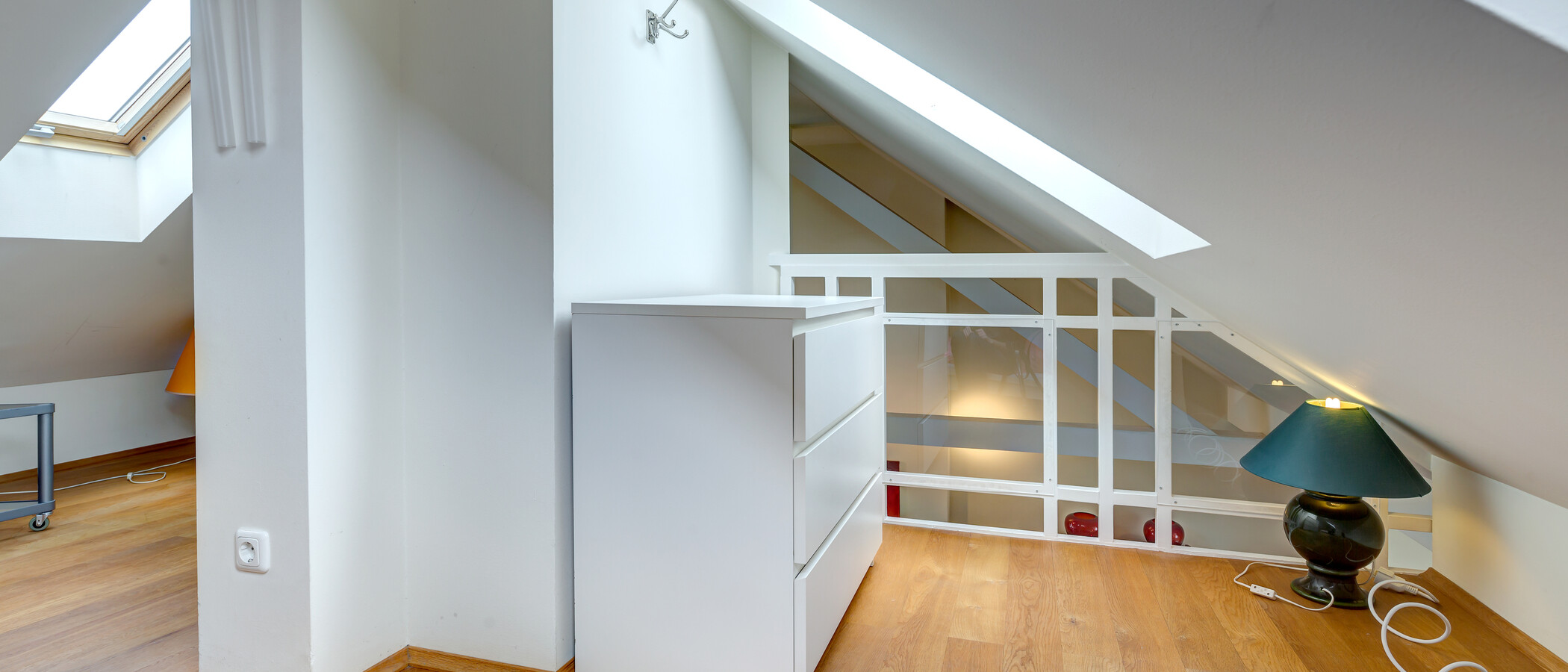 piso con galería München Schwabing (links der Leopoldstraße) 03 dormitorio 3679