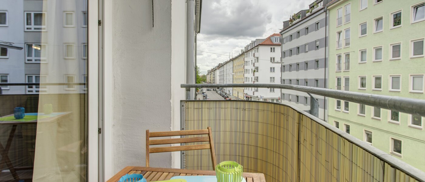 apartamento München Maxvorstadt - Universitätsviertel 01 balcón 3687
