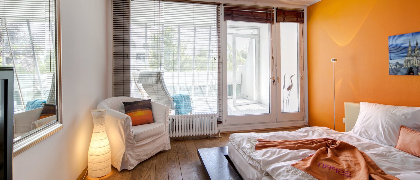 apartamento München Olympiadorf 02 dormitorio 3688