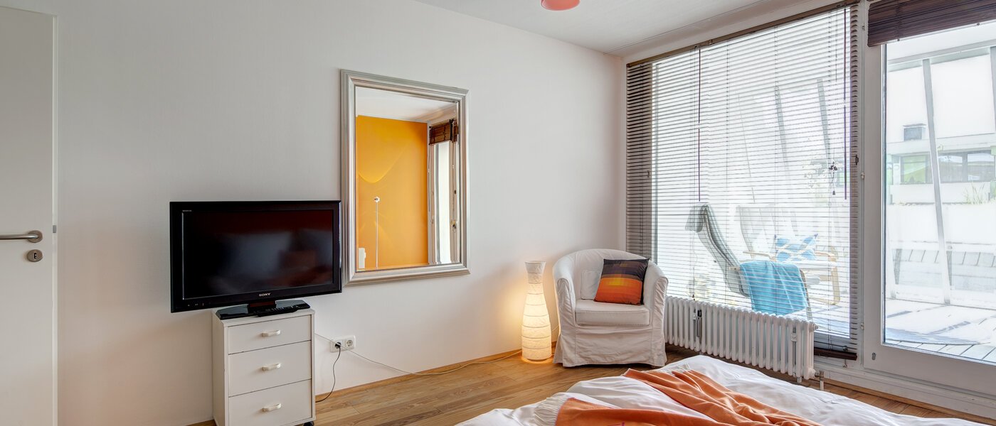 apartamento München Olympiadorf 03 dormitorio 3688