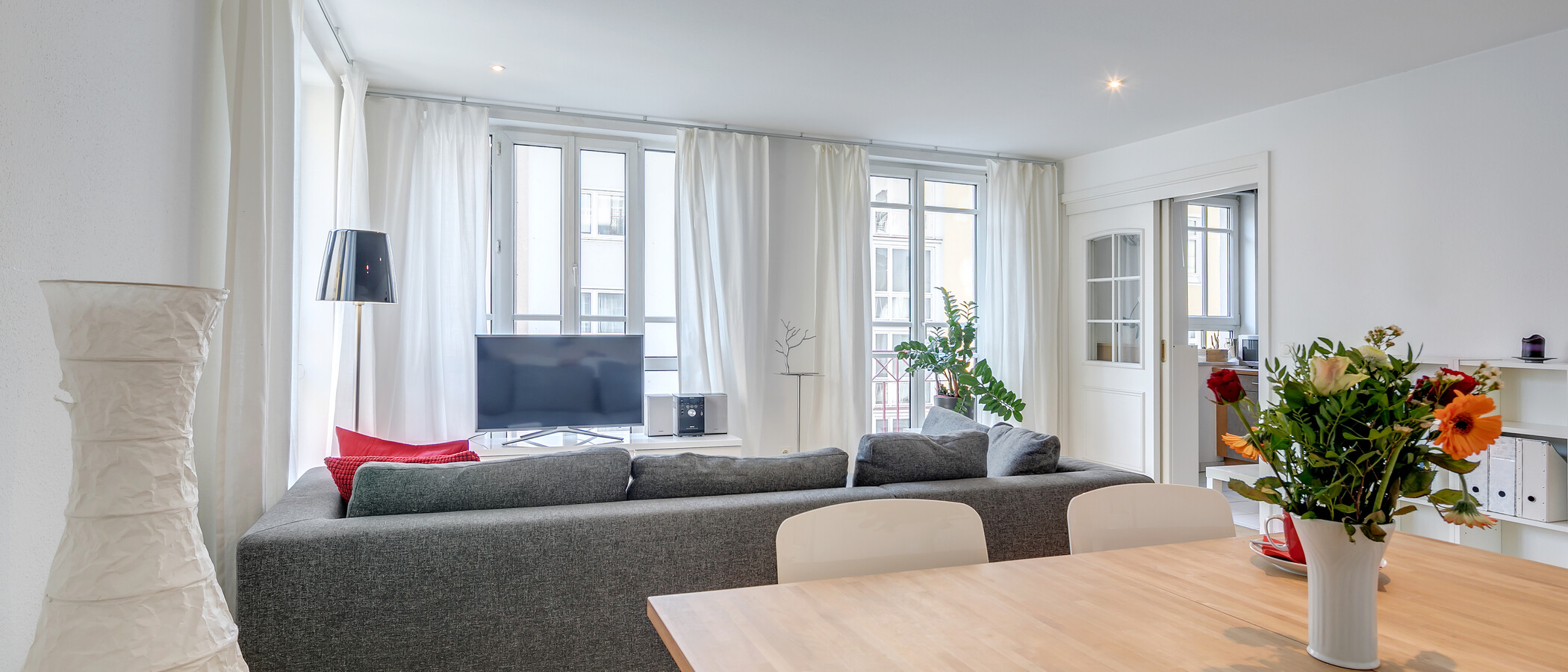apartamento München Maxvorstadt - Rund um den Josephsplatz 04 salón 3735