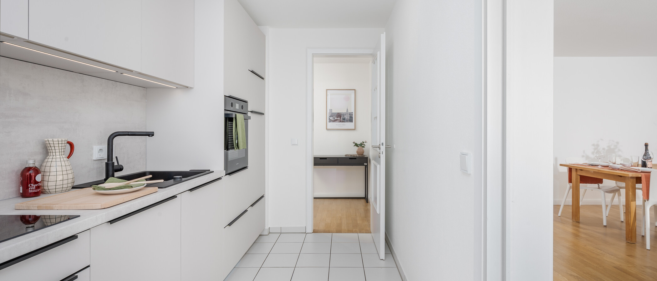apartamento München Maxvorstadt - Rund um den Josephsplatz 02 cocina 3735