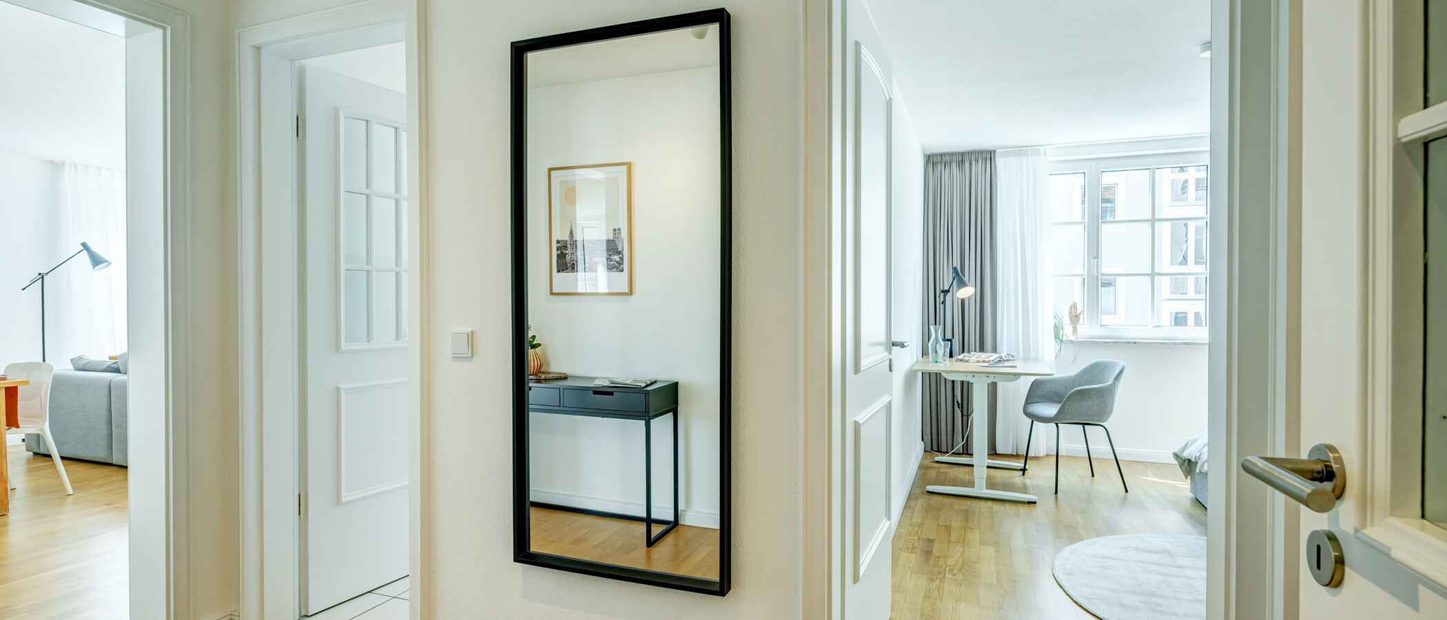 apartamento München Maxvorstadt - Rund um den Josephsplatz 04 pasillo 3735