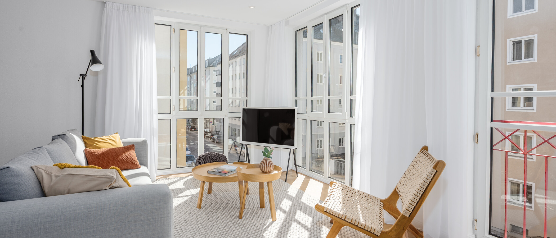 apartamento München Maxvorstadt - Rund um den Josephsplatz 02 zona de día  3735