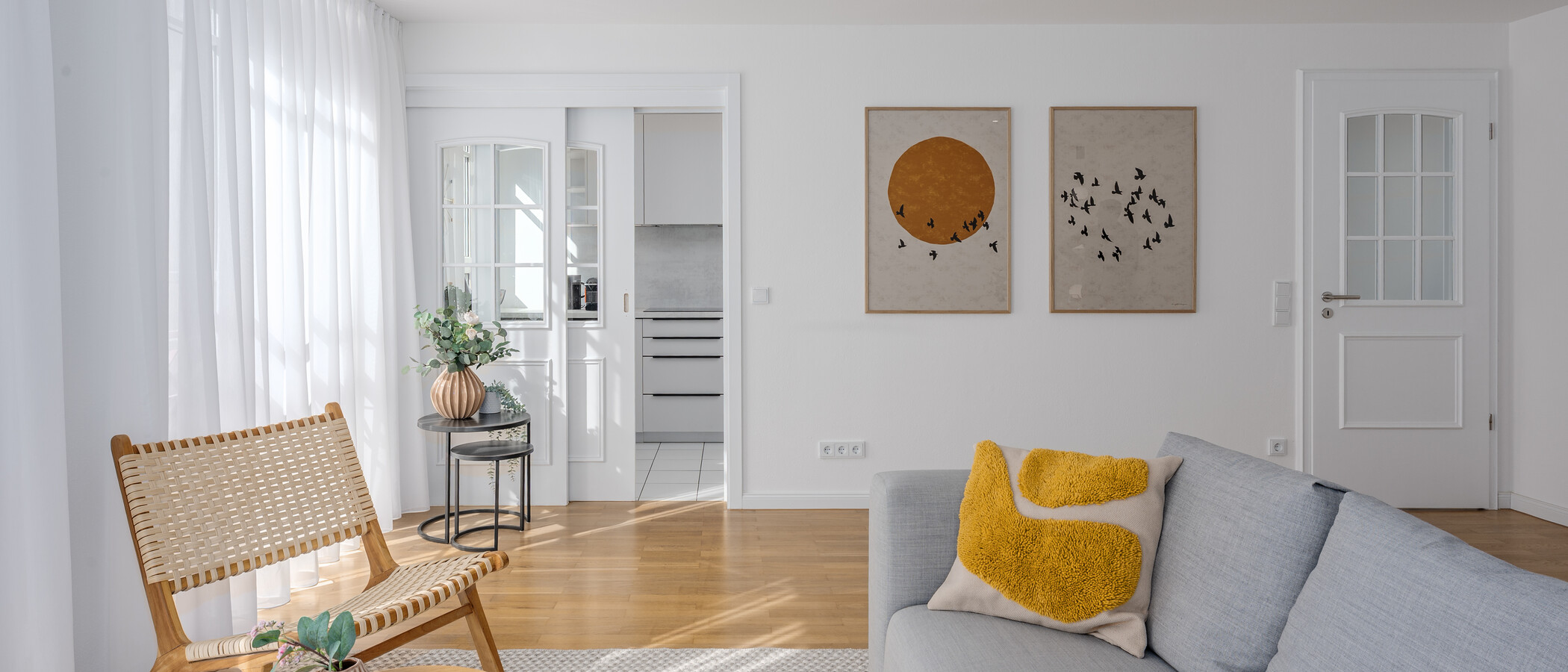 apartamento München Maxvorstadt - Rund um den Josephsplatz 03 zona de día  3735