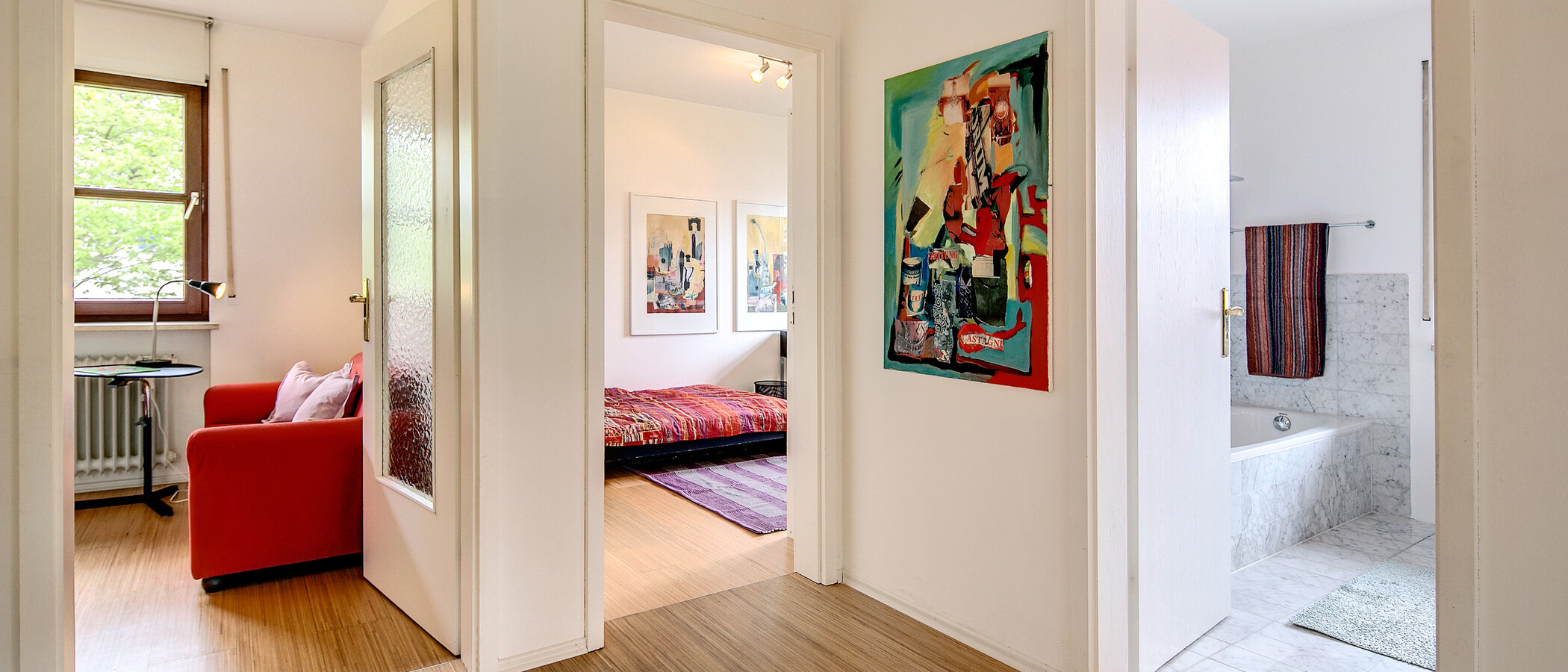 casa München Kleinhadern 03 pasillo 3822
