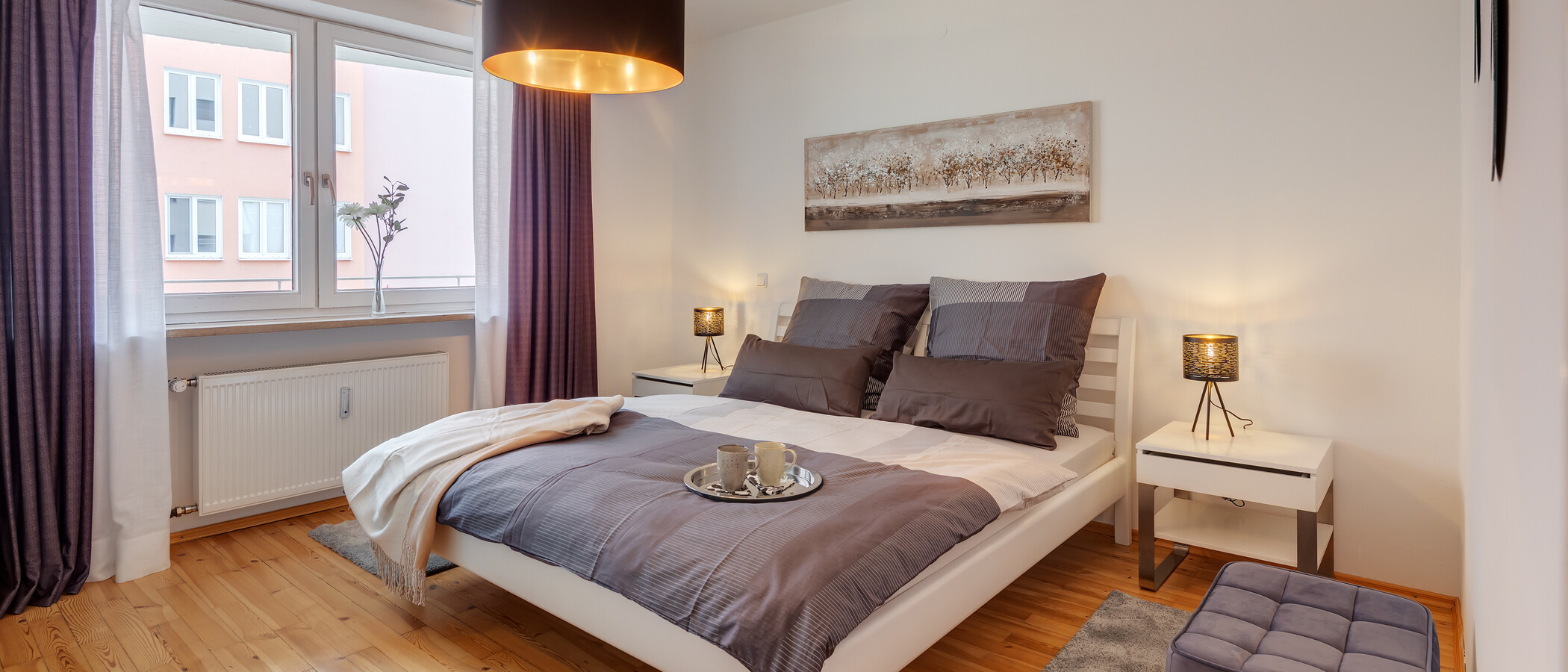 apartamento München Schwabing-West (rund um den Hohenzollernplatz) 01 dormitorio 3827