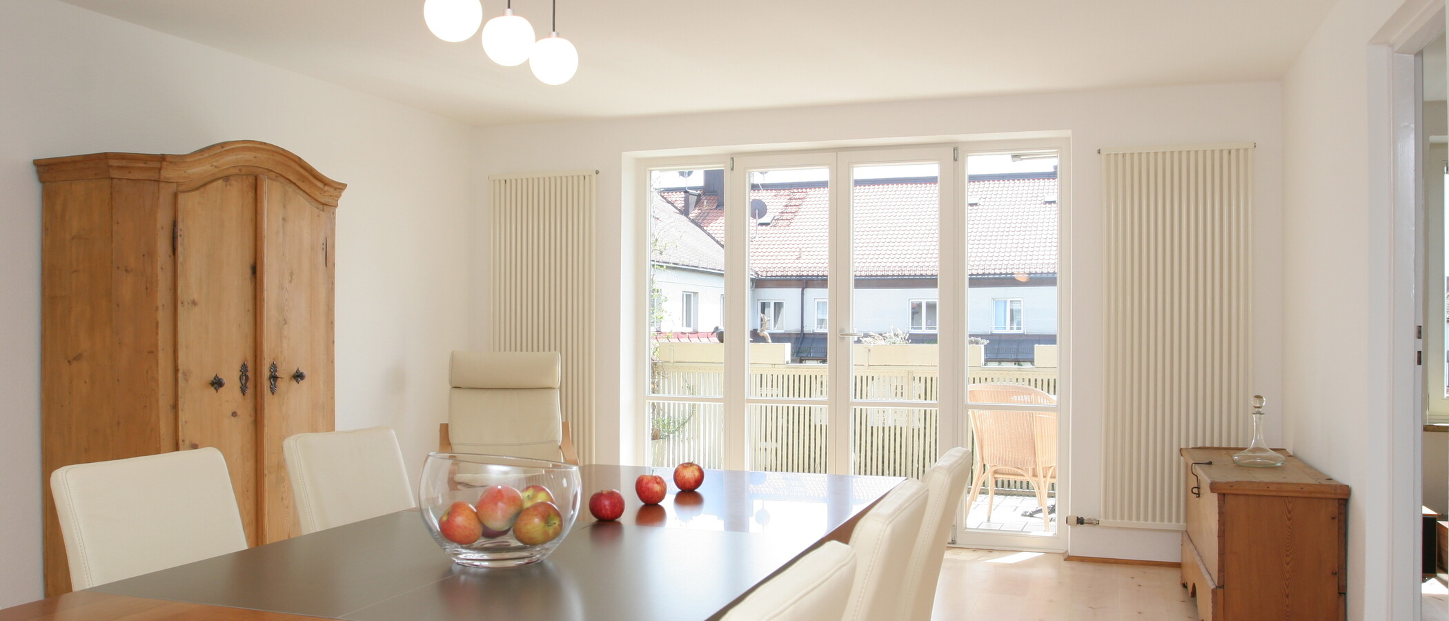 ático con terraza München Lehel 02 comedor 3850