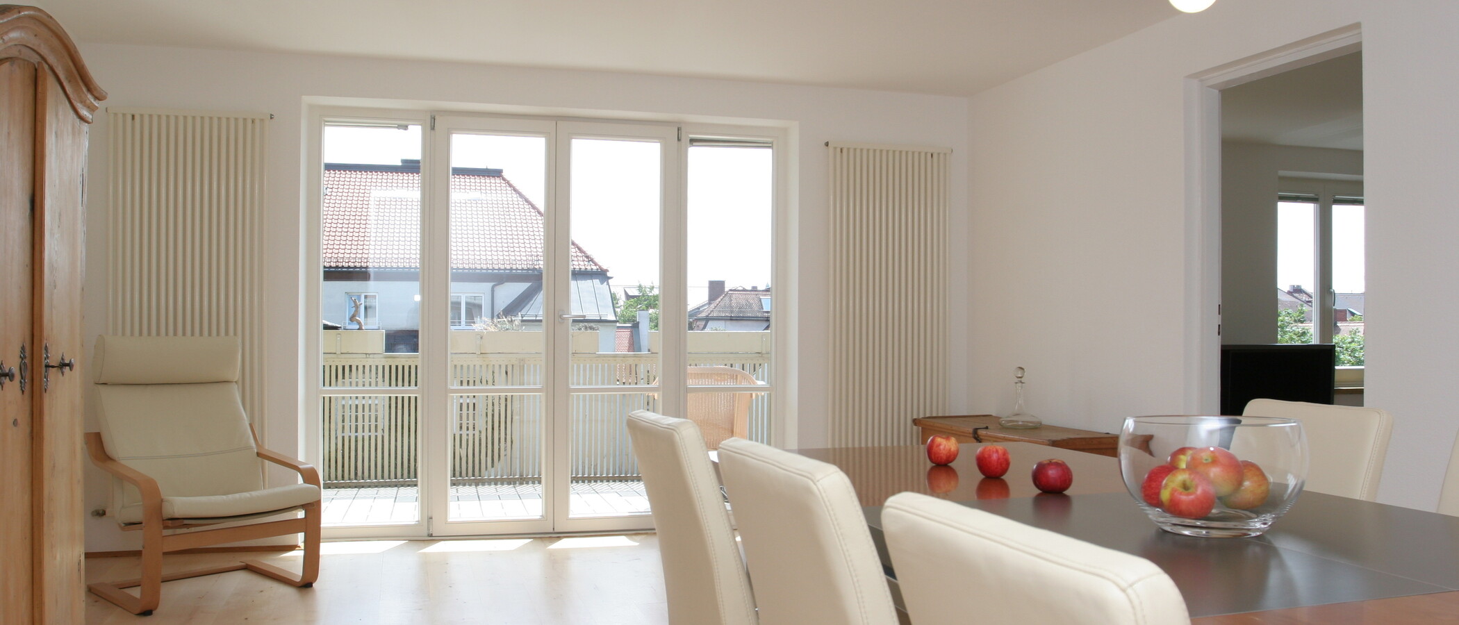 ático con terraza München Lehel 03 comedor 3850