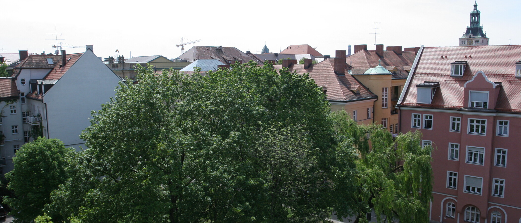 ático con terraza München Lehel 03 balcón 3850