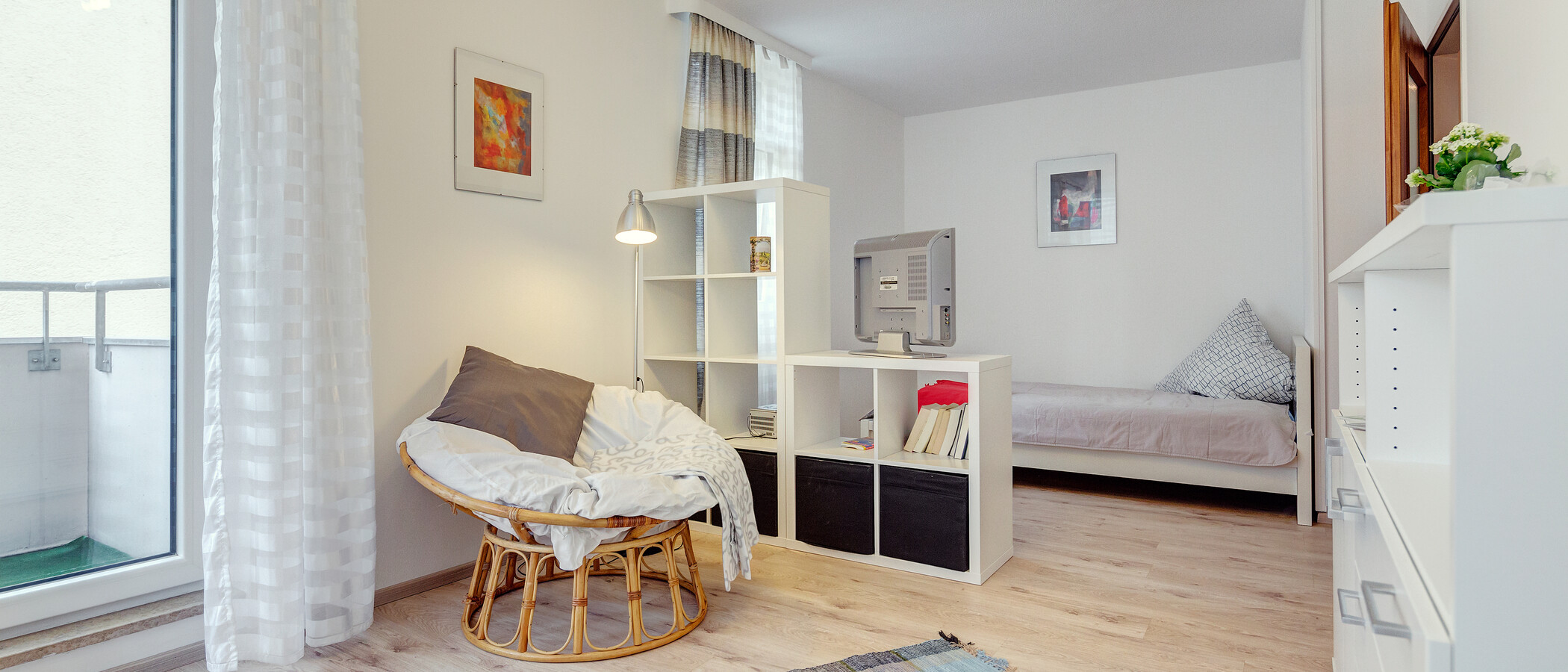 apartamento München Schwabing (links der Leopoldstraße) 01 salón 386