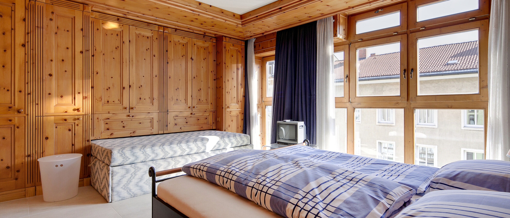 ático con terraza München Gärtnerplatzviertel 02 dormitorio 4036