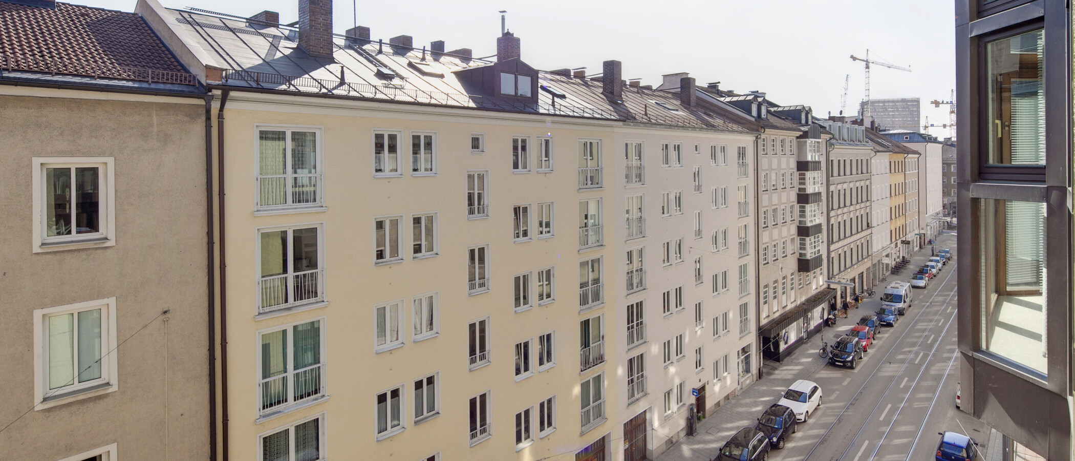 ático con terraza München Gärtnerplatzviertel 02 vista 4036