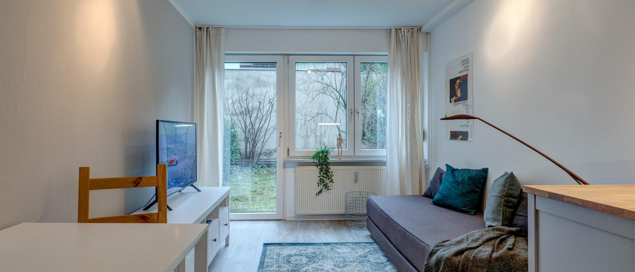 apartamento München Maxvorstadt - Amalienpassage 03 zona de día  4037