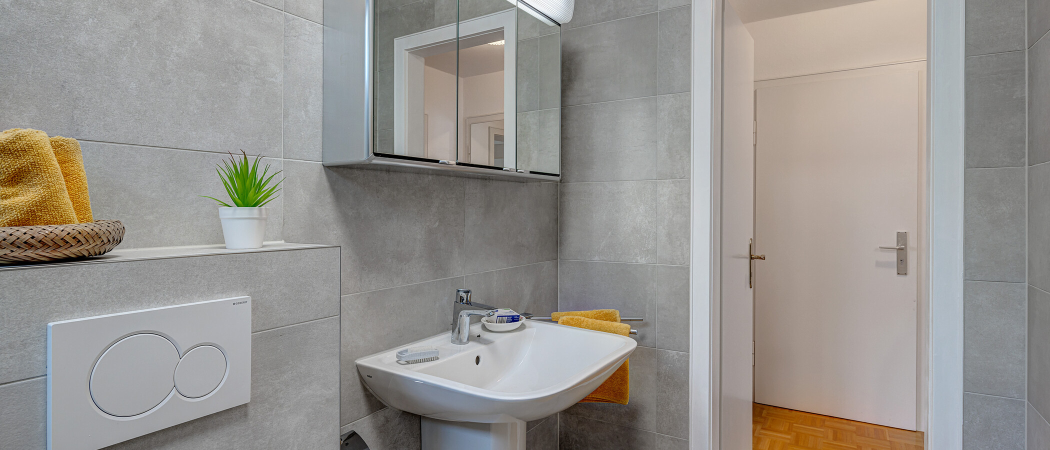 apartamento München Berg am Laim 02 baño 4038