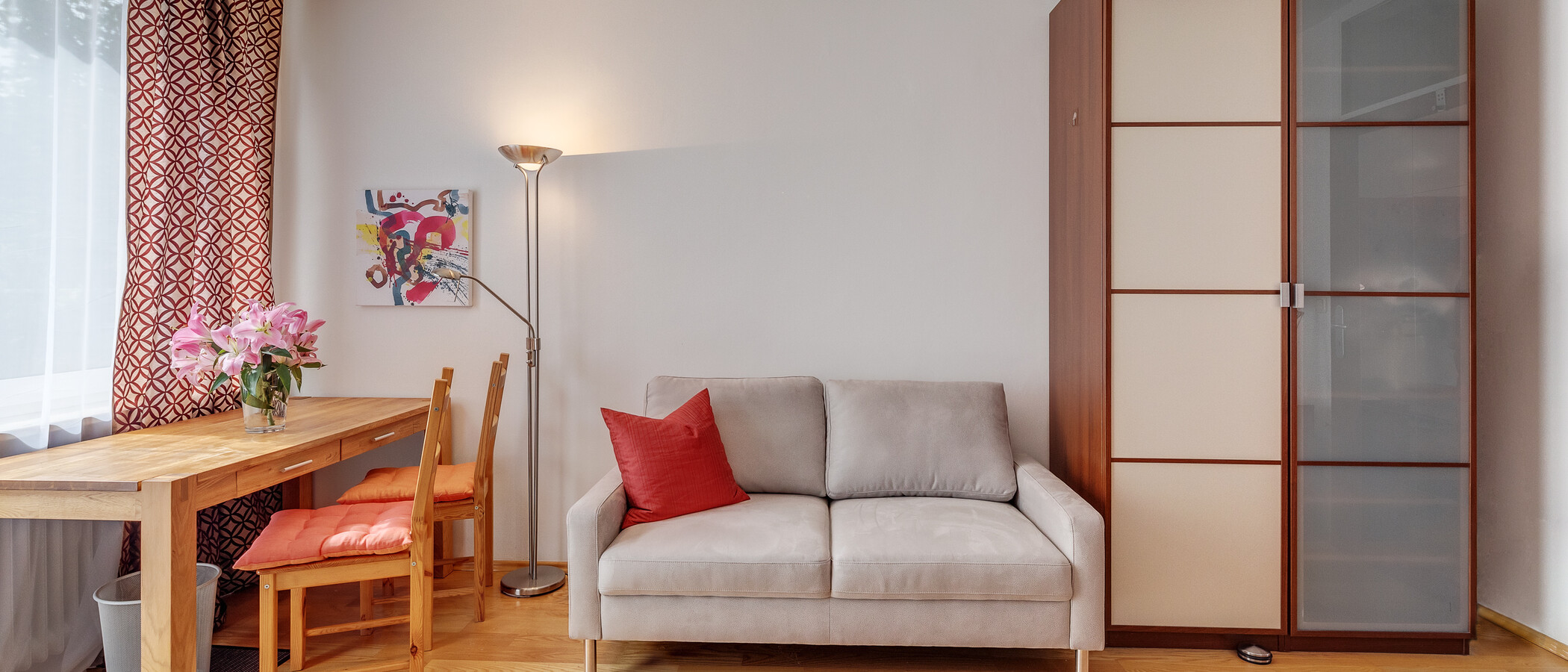 apartamento München Schwabing-West (rund um den Hohenzollernplatz) 01 zona de día  4086