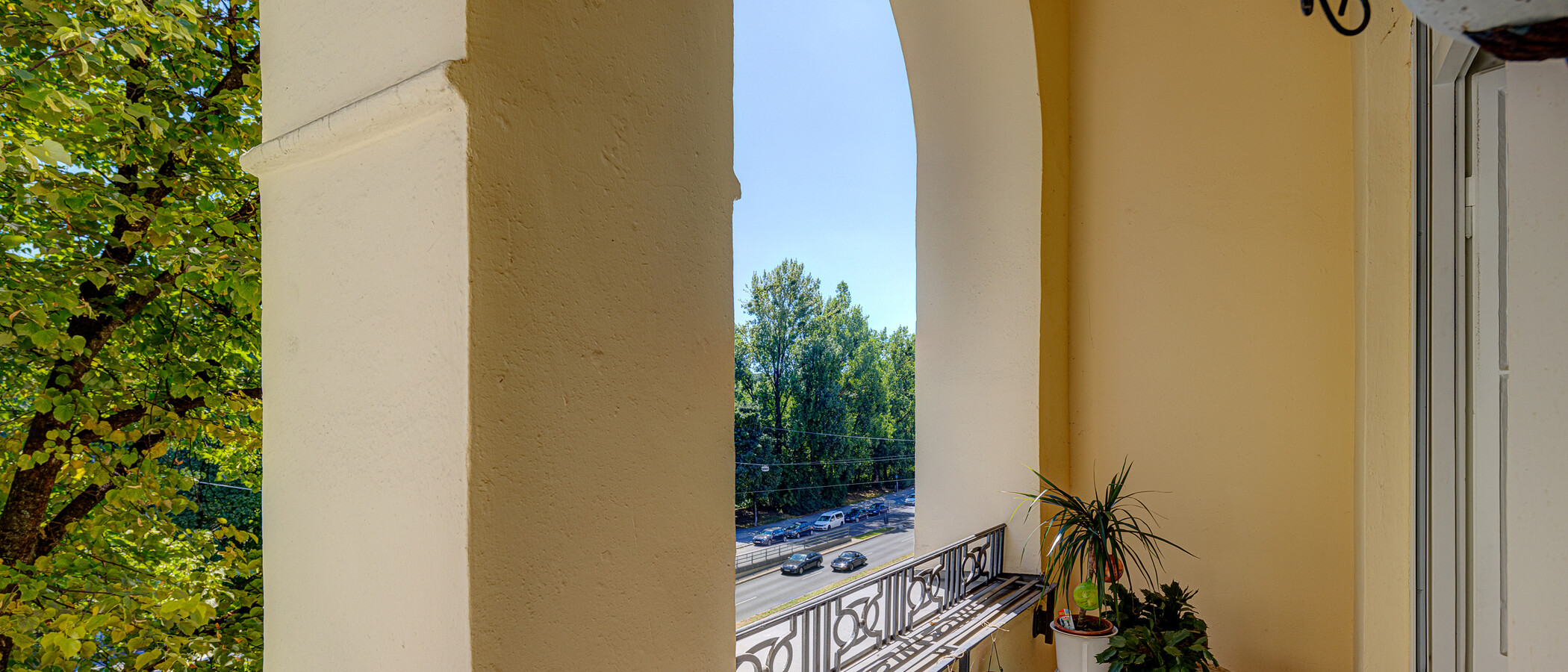 apartamento München Lehel 01 balcón 4093