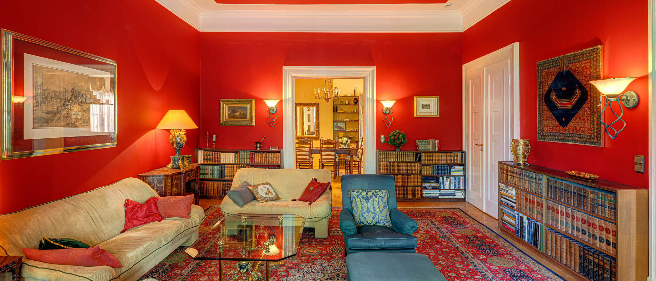 apartamento München Lehel 02 sala de estar 4093