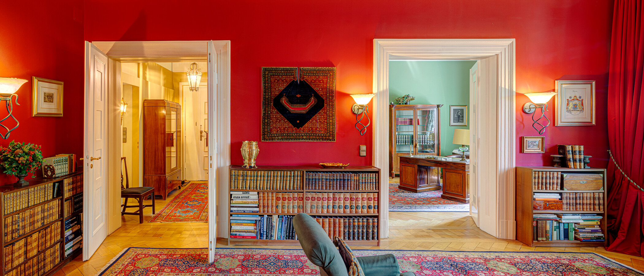 apartamento München Lehel 03 sala de estar 4093