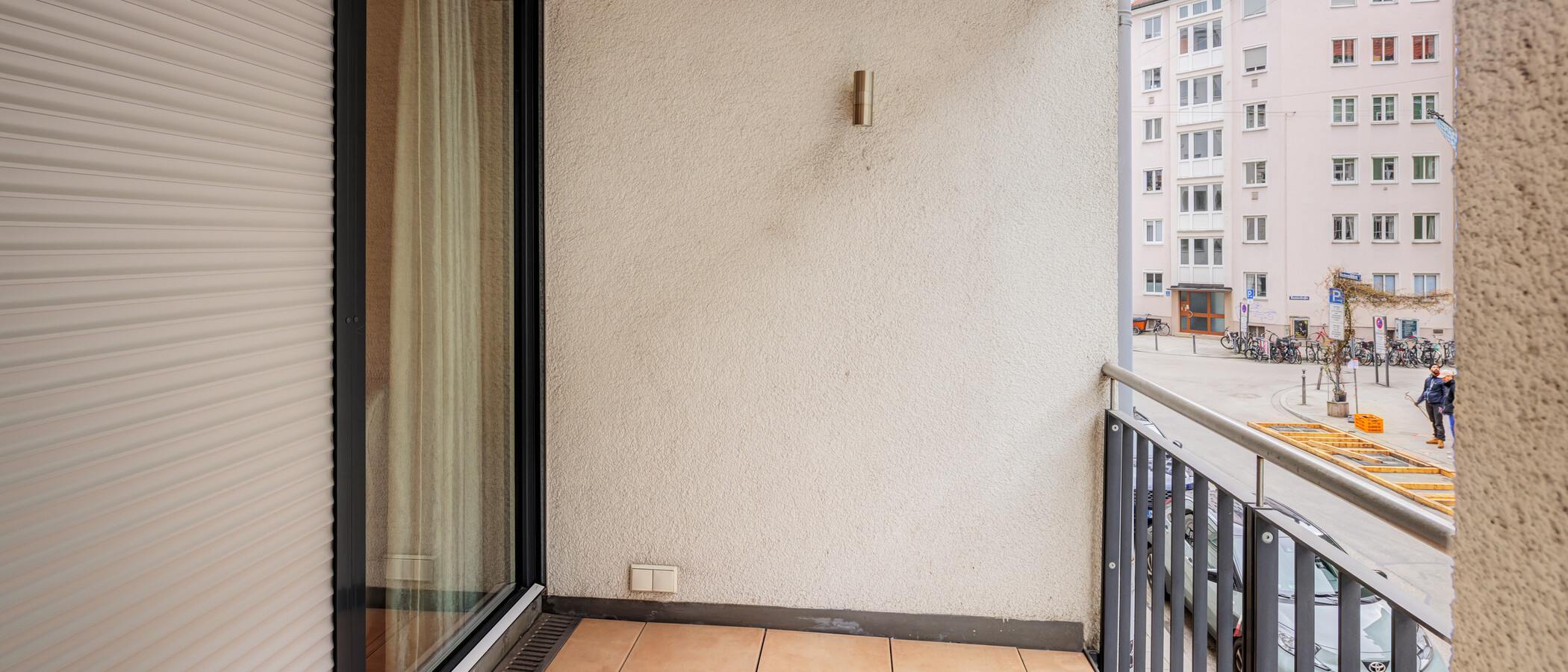 apartamento München Glockenbachviertel 01 balcón 4097