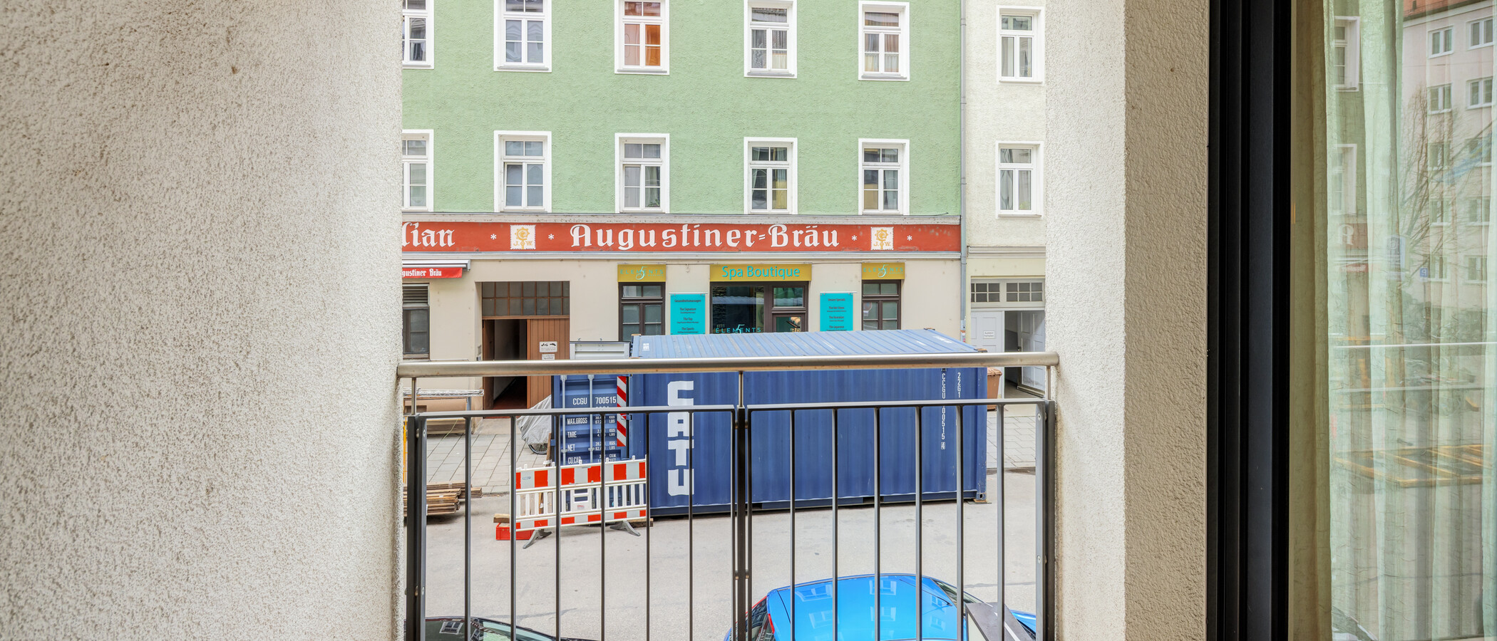 apartamento München Glockenbachviertel 02 balcón 4097