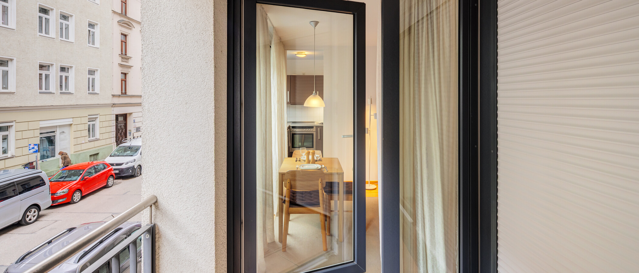 apartamento München Glockenbachviertel 03 balcón 4097
